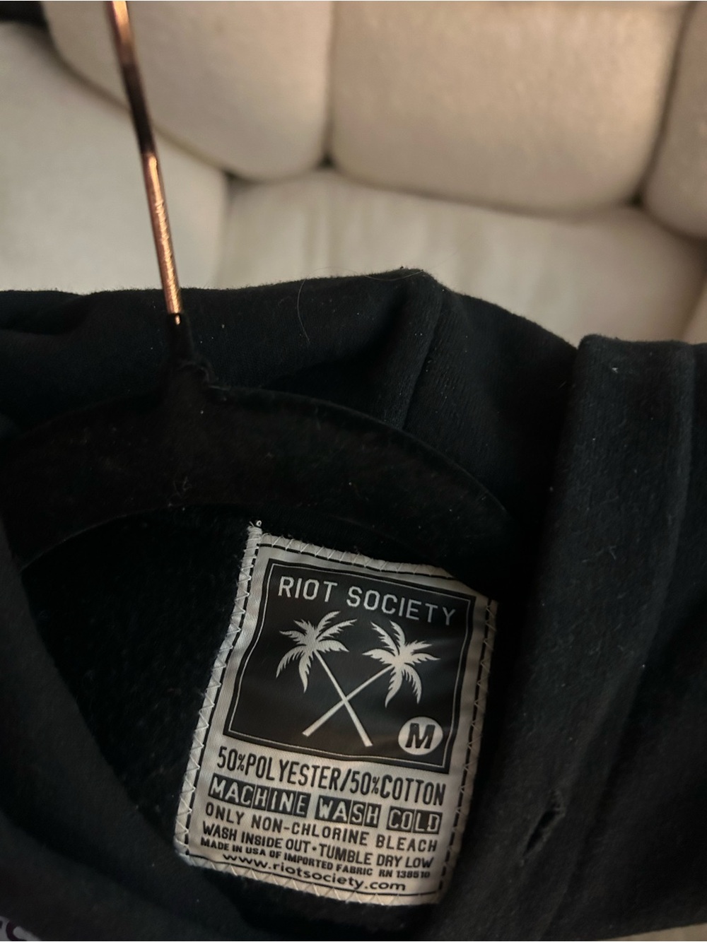 Riot Society - "I'll Pray For You" hoodie - Picture 2 of 3